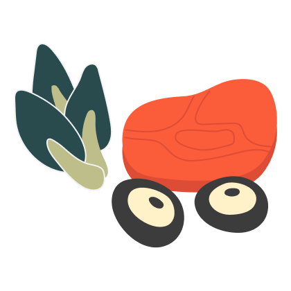 2. Frische Zutaten einkaufen